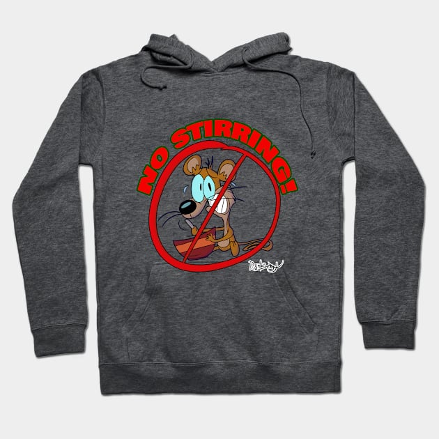 No Stirring! Hoodie by D.J. Berry